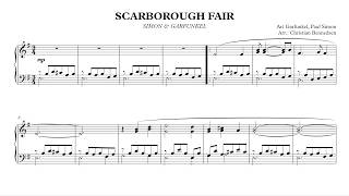 Simon & Garfunkel - Scarborough Fair - Piano