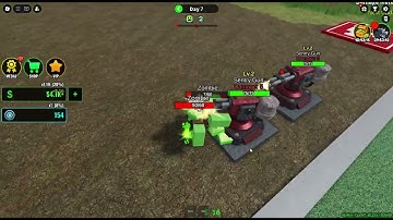 Merging Towers to Survive the Zombie Horde in Merge Tower Defense!