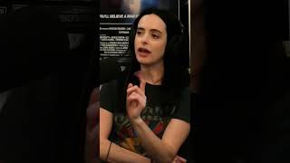 KRYSTEN RITTER Shares Her Anxiety In the Industry