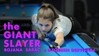 The Giant Slayer | Bojana Sarac v Myqerem Dervishaj | Predator Bucharest Open