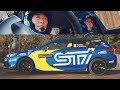 STI's New Rally Car !?　‐群サイを新井・田中組が走る‐