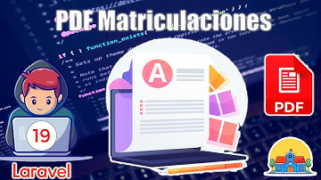 19 Generar PDF de la Matrícula del Estudiante | Sistema de Gestión Escolar con Laravel 12 FullStack