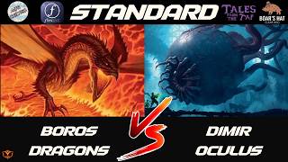 Boros Dragons VS Dimir Oculus [MTG Standard]