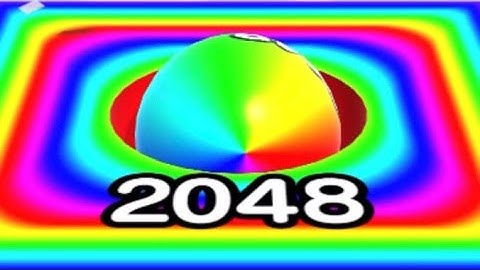 BALL RUN 2048  - All  Levels Gameplay IOS  (Part 45).