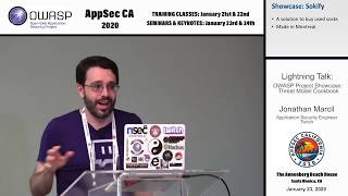 Celebrity Lightning Talk: OWASP Project Showcase: Threat Model Cookbook - Jonathan Marcil Profile