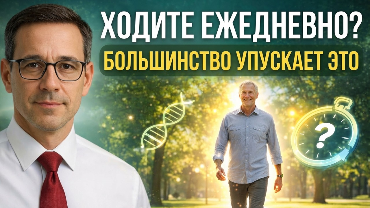 Что происходит, когда вы ходите каждый день? (Врач объясняет)