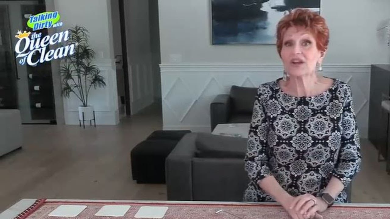 Queen of Clean: How to fix a slippery rug - YouTube