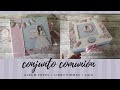 Scrapbook Comuniones: Álbum + Libro de firmas + caja 😍 🎁regalo original 💒