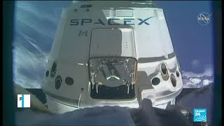 SpaceX : amerrissage réussi pour les deux astronautes américains