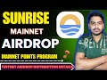 Sunrise Mainnet Points Airdrop Full Guide 2025 | How to Claim RISE Tokens & Maximize Points Rewards
