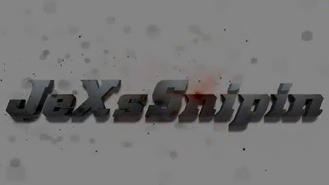 JeXs Snipin First intro