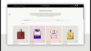 Perfume website
