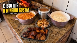 Pururuca e Carne de Lata no Almoço de Domingo + Lida no Terreirão de Café 