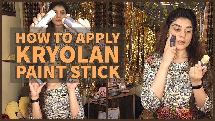 Kryolan TV Paint Stick Review + Demonstration And How to Use it