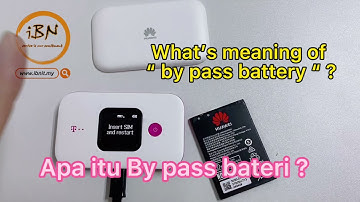 How to By pass battery [ tutorial ] Huawei Pocket WiFi E5573 E5577 Modem