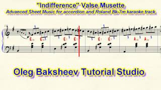 "Indifference" Valse Musette. Accordion PRO Review