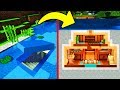 SU ALTINDA MODERN GİZLİ EV NASIL YAPILIR ? - ( GİZLİ GÜVENLİ EV ) - Minecraft