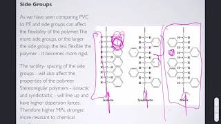 Polymers Part 5 - Structures and Properties of Polymers