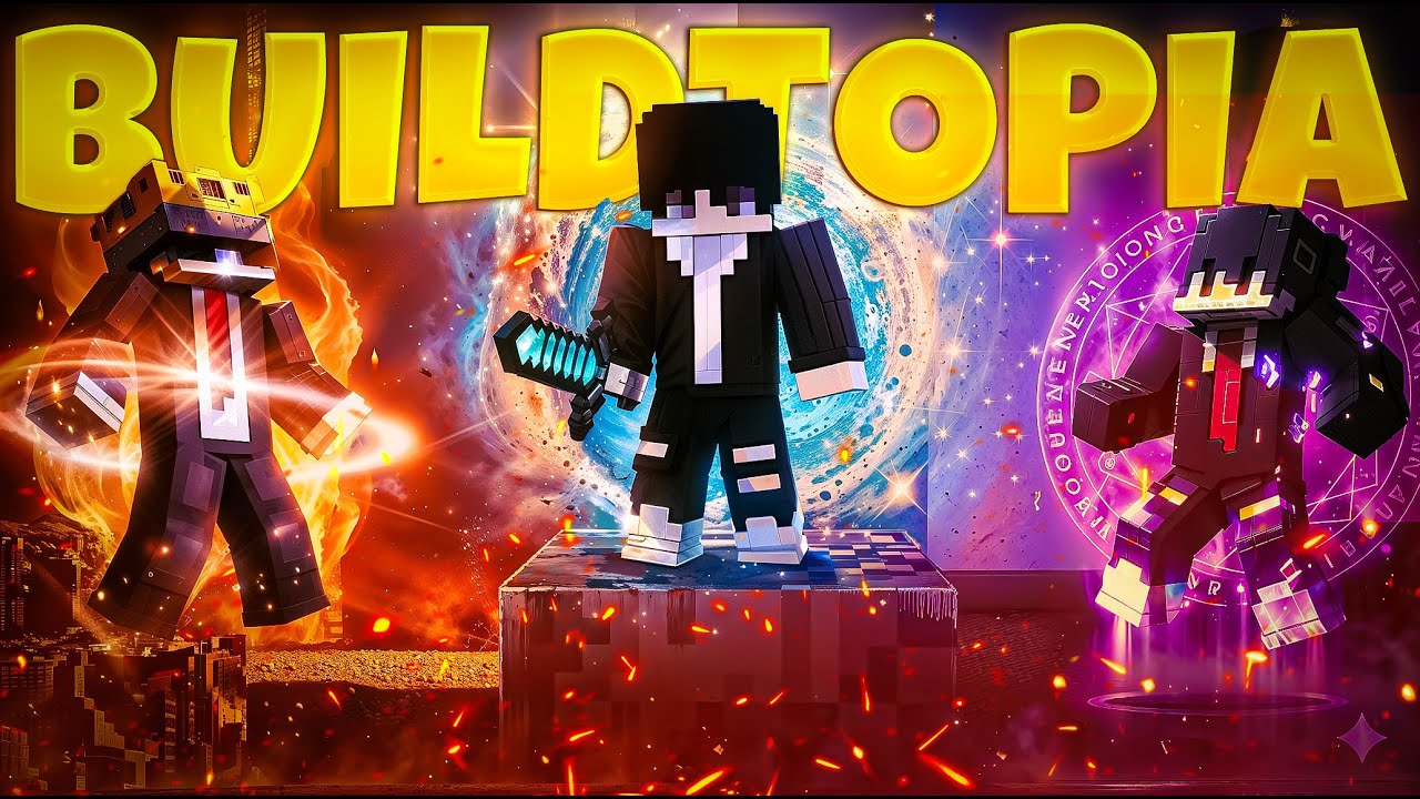 🔴 Day - 6 in Buildtopia Smp | Minecraft Live | Vertical | 