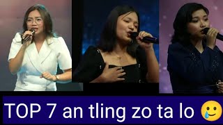 Mizo Idol ❤️ TOP 7 an tling zo ta lo 🥲 TOP-10 Result an puang ta 🔥 ( REACTION )