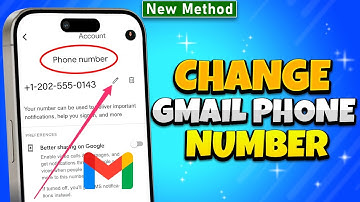 How to Change Gmail Phone Number 2024 [ Quick & Easy ]