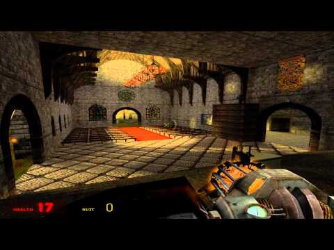 Source Engine: Scary Custom Church Map - Preview  2 (HL2DM)