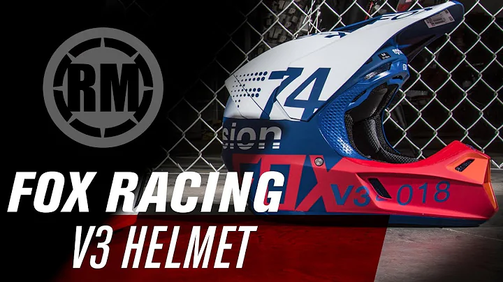 2017 Fox Racing MVRS V3 Motocross Helmet
