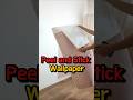 I Tried Peel and Stick Wallpaper… I’m Never Painting Again #lifehacks  #diy #homedecor