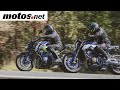 Comparativo Honda CB650R vs Kawasaki Z900 A2  / Prueba / Review en español HD