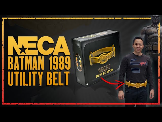 NECA Batman 1989 Utility Belt Review - Does It Include Gadgets