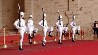 20191017中正紀念堂(Chiang Kai-shek Memorial Hall)海軍儀隊『陸戰儀隊』交接(Changing of the Guard)