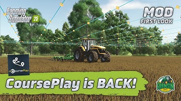COURSEPLAY is HERE for Farming Simulator 25