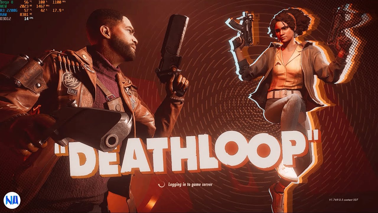 DEATHLOOP | Ryzen 3 2200G Vega 8 & 16GB RAM - YouTube