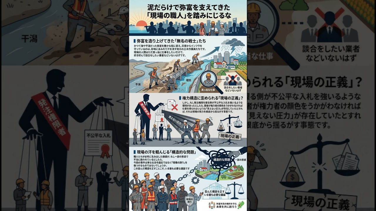 ご存知ですか？】「落札率99％」弥富市官製談合……あなたはこれを