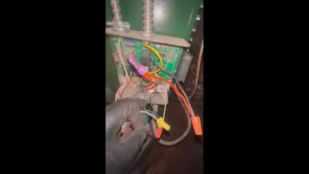 Oil To Gas Conversion Using Carlin EZ Gas Burner YouTube