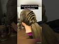 Two minute Hairstyle for | School | party | beginners 🧐 #shorts #hairstyle