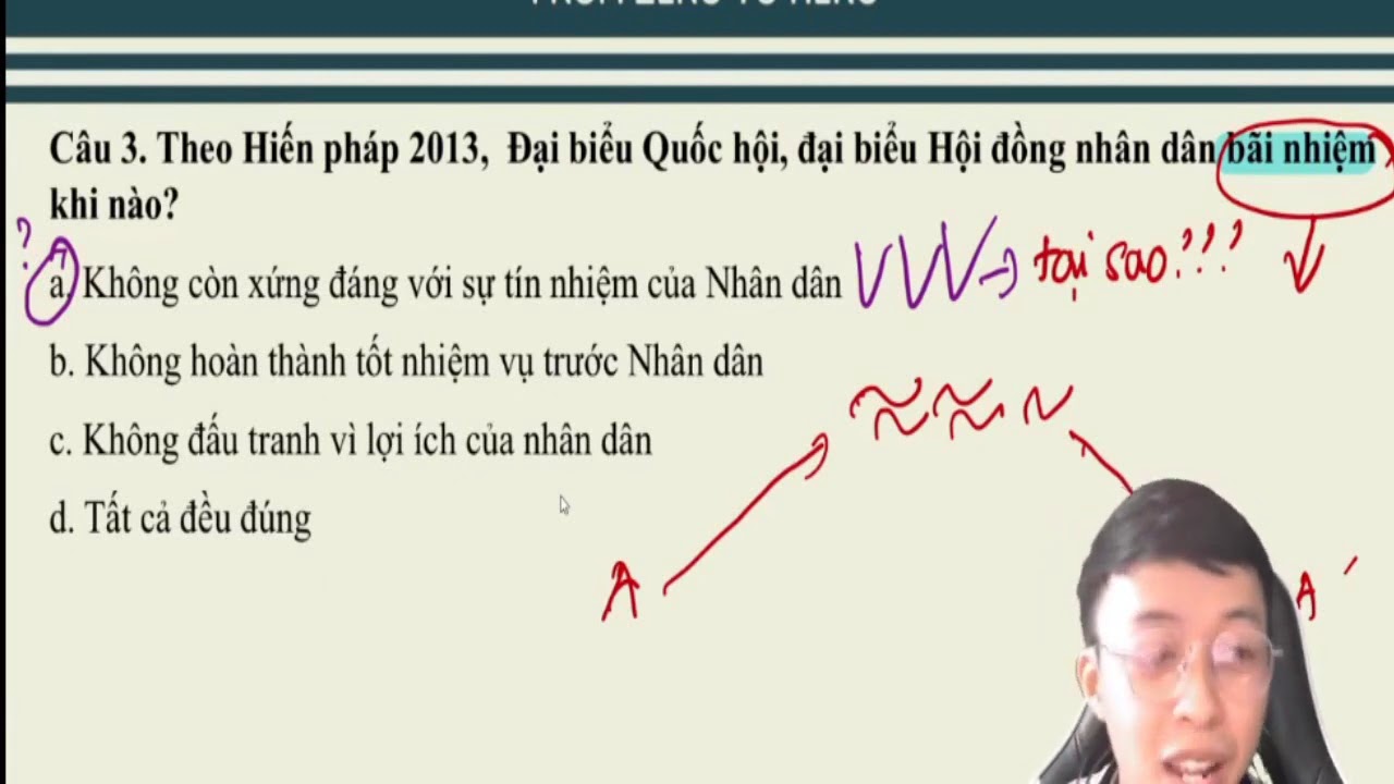 Hiến pháp 2013 - Ôn thi công chức, viên chức - Kiến thức chung
