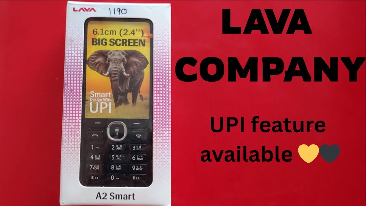 Lava keypad mobile A2 SMART || UPI Feature available   || Big display || Arshpreet Vibes ✨