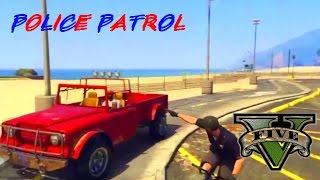 GTA V - POLICE PATROL #20: Bullet Beach Blast!