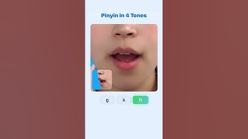 Learn Pinyin in 4 Tones: g k h #chinesepinyin #mandarin #chinese