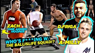 We Wanted ALL THE SMOKE! The BALLISLIFE Squad A-Milly \& Zach Team Up w\/ D'Vontay Friga \& TAKE OVER