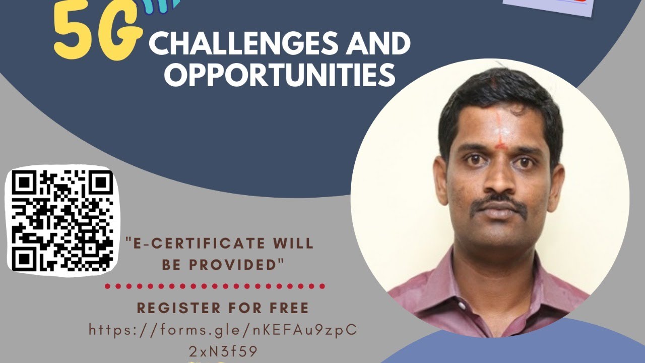 5G - Challenges and Opportunities  | International Webinar | ThickNess Learning Community