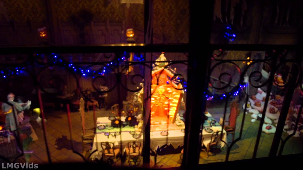 [4K] Haunted Mansion Holiday 2014 POV Full Complete Ridethrough