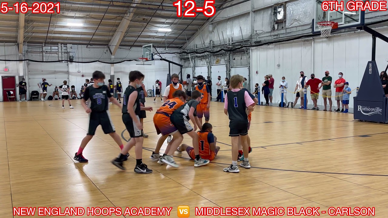 NEW ENGLAND HOOPS ACADEMY 🆚 MIDDLESEX MAGIC BLACK – CARLSON