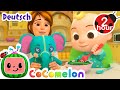 Lasst uns gesund werden | CoComelon Deutsch | Cartoons und Kinderlieder