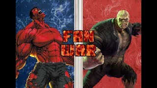 Fan War!!! Red Hulk vs Solomon Grundy