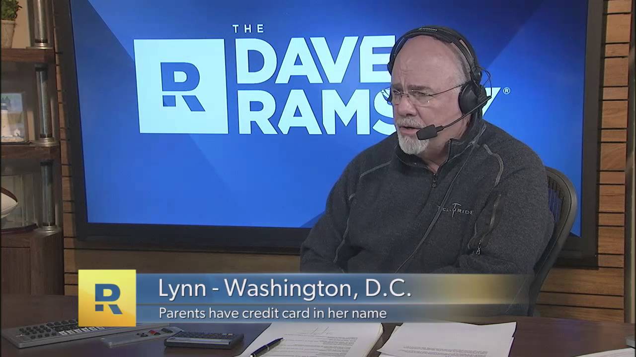 Parents have a credit card in my name