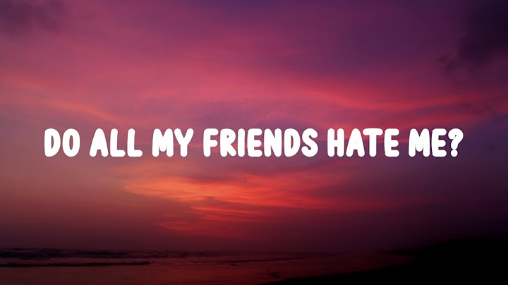 Mckenna Grace - do all my friends hate me? (Lyrics)
