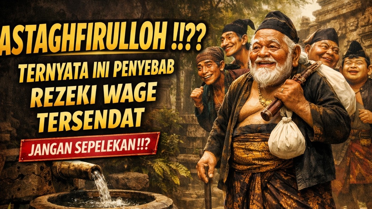 SANG WAGE TENYATA INI YANG BIKIN REZEKI MU TERSENDAT