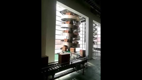 Băng tải xoắn ốc một làn - Cosmovina